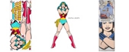 York Wallcoverings Classic Wonder Woman Peel and Stick Giant Wall Decals